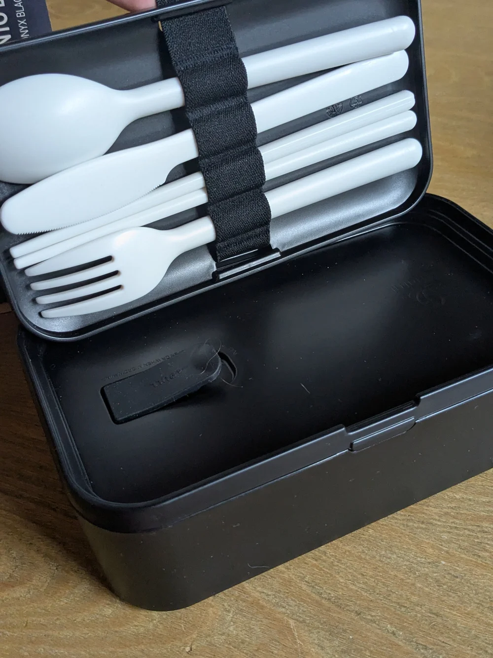 New Leakproof Microwavable Bento Lunch Box for Adults/Kids - Black